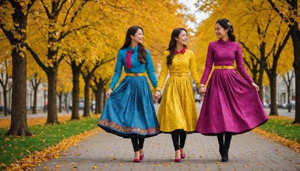 Radiate joy: discover the magic of colorful outfits